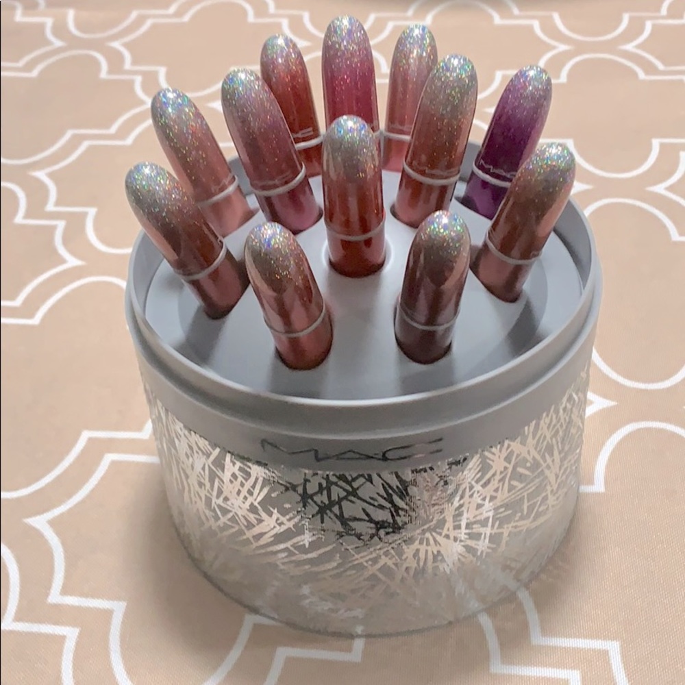 MAC Surefire Hit Mini Lipstick x 12 Vault NWT